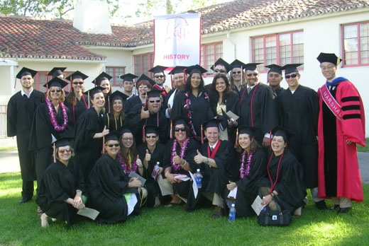 first graduates at commencement 21 may 05